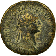 Monnaie, Domitia, Sesterce, Roma, TB, Cuivre, Cohen:515 - La Dinastia Flavia (69 / 96)