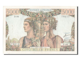 Billet, France, 5000 Francs, 5 000 F 1949-1957 ''Terre Et Mer'', 1951 - 5 000 F 1949-1957 ''Terre Et Mer''