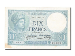 Billet, France, 10 Francs, 10 F 1916-1942 ''Minerve'', 1931, 1931-02-26, SUP - 10 F 1916-1942 ''Minerve''