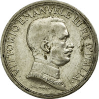 Monnaie, Italie, Vittorio Emanuele III, 2 Lire, 1915, Rome, TTB, Argent, KM:55 - 1900-1946 : Victor Emmanuel III & Umberto II