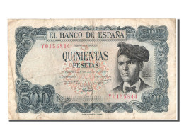 Billet, Espagne, 500 Pesetas, 1971, 1971-07-23, TB+ - 500 Pesetas