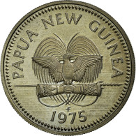 Monnaie, Papua New Guinea, 10 Toea, 1975, SPL+, Copper-nickel, KM:4 - Papouasie-Nouvelle-Guinée