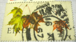 Ireland 1967 Leaves 100th Anniversary Of Canada 5p - Used - Used Stamps