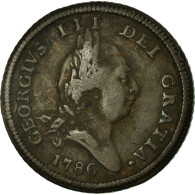 Monnaie, Isle Of Man, 1/2 Penny, 1786, TTB, Cuivre, KM:8 - Eiland Man