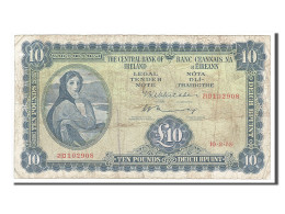 Billet, Ireland - Republic, 10 Pounds, 1975, 1975-02-10, TTB - Ierland