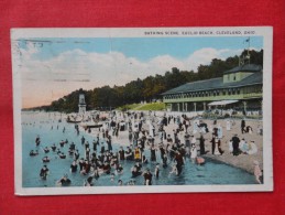 -- Ohio > Cleveland   Bathing Scene Euclid Beach 1926 Cancel  Ref 1217 - Cleveland