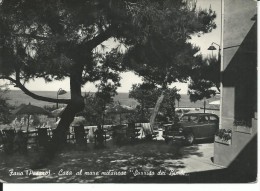 PU081 - FANO - PESARO - F.G. VIAGGIATA 1952 - CASA AL MARE MILANESE "SORRISO DEI BIMBI" - AUTO D'EPOCA - Fano