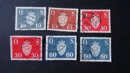 Norway - 1951 - O.S. - Used - Look Scan - Service
