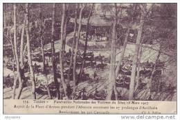 83 TOULON -  Tel -  Funérailles Nationales Des Victimes Du IENA (16 Mars 1907) - 105 Cercueils Sur La Place D´armes - Funérailles