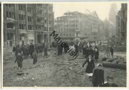 Hamburg - Zerstörungen - Mönckebergstrasse 1943 - Mitte