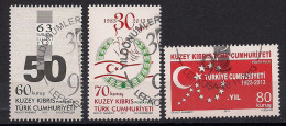 2013 Türkisch Zypern Mi. 782-4  Used - Used Stamps