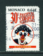 MONACO - 2005  Circus Festival  64c  Used As Scan - Other & Unclassified