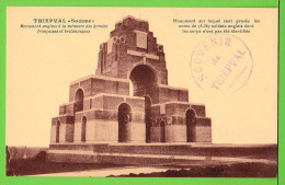 THIEPVAL / SOMME / MONUMENT ANGLAIS A LA MEMOIRE DES ARMEES FRANCAISES ET BRITANNIQUES ... / Carte Vierge - Kriegerdenkmal