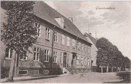 CHRISTIANSFELD Feldpost Bahnpost Stempel HADERSLEBEN CHRISTIANSFELD ZUG 5 Gelaufen 21.6.1915 - Nordschleswig