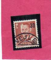 DANEMARK DANMARK DENMARK DANIMARCA 1959 1960 FREDERIK IX PARCEL POST SURCHARGED 30o 30 O ON 25 PACCHI POSTALI USATO USED - Paketmarken