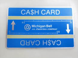 CA$H Card, USA-MB-03 1987 $10  Blue,mint - Cartes Holographiques (Landis & Gyr)