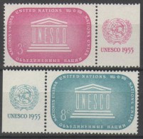 ONU New York 1955 - UNESCO - Con Appendice **      (g4556) - Ungebraucht