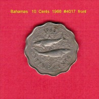 BAHAMAS    10  CENTS  1966  (KM # 4) - Bahama's