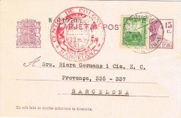 7557. Entero Postal PALAFRUGELL (Gerona) 1937 - 1931-....