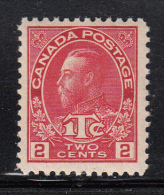 Canada MNH Scott #MR3a 2c + 1c Carmine Die II George V War Tax - Kriegssteuermarken