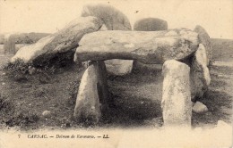 7  - Carnac  - Dolmen De Kermario  - L.L. - Dolmen & Menhire
