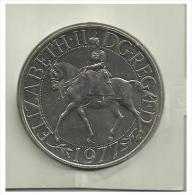 GREAT BRITAIN - Queen Elizabeth II Silver Jubilee Crown Coin 1977 - Maundy Sets & Herdenkings