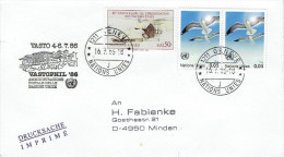 UN Genf - Umschlag Echt Gelaufen / Cover Used (n1218) - Brieven En Documenten