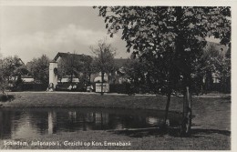 Schiedam.  Julianapark.  Gezicht Op Kon. Emmabank.   S-860 - Schiedam