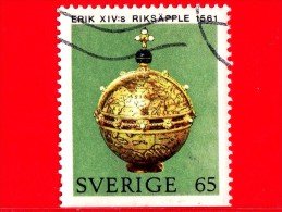 SVEZIA - Suède - Sverige - Sweden - USATO - 1971 - Gioielleria - Vaso Reale - 65 - Gebraucht