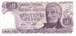 ARGENTINE  50 Pesos  Non Daté (1976-1978)  Pick 301 B     ***** BILLET  NEUF ***** - Argentinië