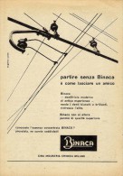 # DENTIFRICIO  BINACA CIBA MILANO 1950s Advert Pubblicità Publicitè Reklame Toothpaste Zahnpaste Oral Dental Healthcare - Medisch En Tandheelkundig Materiaal