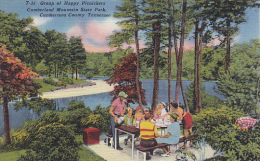 Happy Picnickers At Cumberland Mountain State Park Cumberland County Tennessee - Andere & Zonder Classificatie