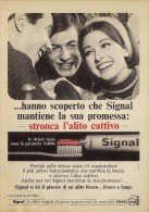 # TOOTHPASTE GIBBS SIGNAL ITALY 1950s Advert Pubblicità Publicitè Reklame Dentifricio Zahnpaste Oral Dental Healthcare - Medizinische Und Zahnmedizinische Geräte