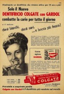 # TOOTHPASTE COLGATE PALMOLIVE 1950s Advert Pubblicità Publicitè Reklame Dentifricio Zahnpaste Oral Dental Healthcare - Attrezzature Mediche E Dentistiche