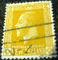 New Zealand 1916 King George V 2d - Used - Oblitérés