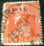 New Zealand 1926 King George V 1d - Used - Oblitérés