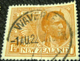 New Zealand 1920 Victory Maori Chief 1.5d - Used - Usati