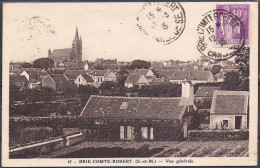 Cpa Brie Comte Robert, Vue Générale - Brie Comte Robert