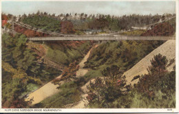 DORSET - BOURNEMOUTH - ALUM CHINE SUSPENSION BRIDGE  Do424 - Bournemouth (fino Al 1972)