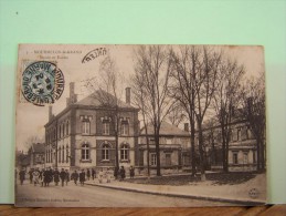 MOURMELON-LE-GRAND (MARNE) MAIRIE ET ECOLES. - Mourmelon Le Grand