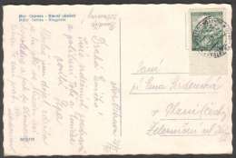 BuM0514 - Böhmen Und Mähren (1940) Mährisch Ostrau 1 - Moravska Ostrava 1 (postcard: Mor. Ostrava - Square); Tariff: 60h - Briefe U. Dokumente