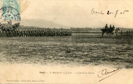 CPA MILITARIA 54 TOUL LA REVUE DU 14 JUILLET LE DEFILE DU GENIE 1906 - Toul