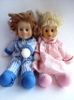 FIGURINE PELUCHE BONNE NUIT LES PETITS - PIMPRENELLE ET NICOLAS - CAPRICE 1993 - 39 Cm - Other & Unclassified