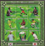 MOZAMBIQUE 2001 World Cup South Korea / Japan - 2002 – Südkorea / Japan