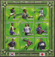 MOZAMBIQUE 2001 World Cup South Korea / Japan - 2002 – Corée Du Sud / Japon