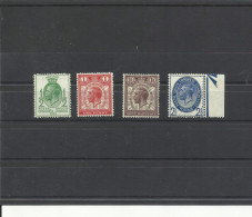 GRAN BRETAÑA 179/82   *  MH - Unused Stamps