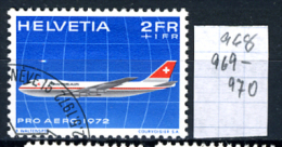 1972 - SVIZZERA - SCHEWEIZ - HELVETIA  - Mi. Nr. 968 - Used (P09112013) - Gebraucht