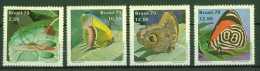 Protection De La Nature -  BRESIL - Papillons - Exposition Philatélique Brasiliana - N° 1374 à 1377 ** - 1979 - Neufs