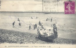 PICARDIE - 80 - SOMME - SAINT VALERY SUR SOMME - La Plage à Marée Basse - Saint Valery Sur Somme