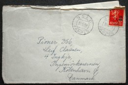 Norway 1949  Letter To Denmark 10-6-1949 KAMPEN (lot 331) - Cartas & Documentos